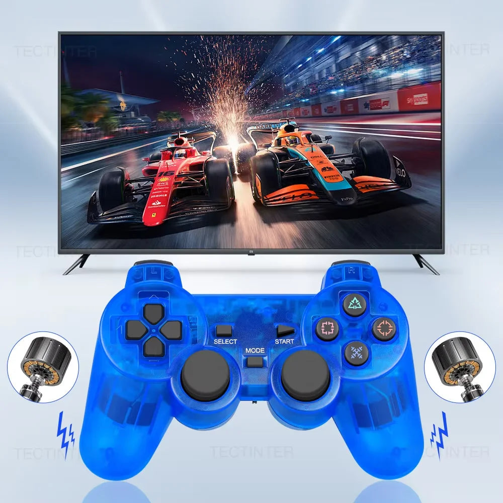 Wireless Gamepad for Sony PS2PS1 Controller for Playstation 2 Console Double Vibration Shock Joystick USB PC Game Controle