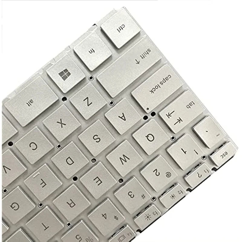US Laptops Keyboard with Backlit for HP Pavilion X360 14-BA 14T-BA 14M-BA 14-BS 14-BW 14-BF 14m-CD 14m-DH 14m-CF 14-DK Silver