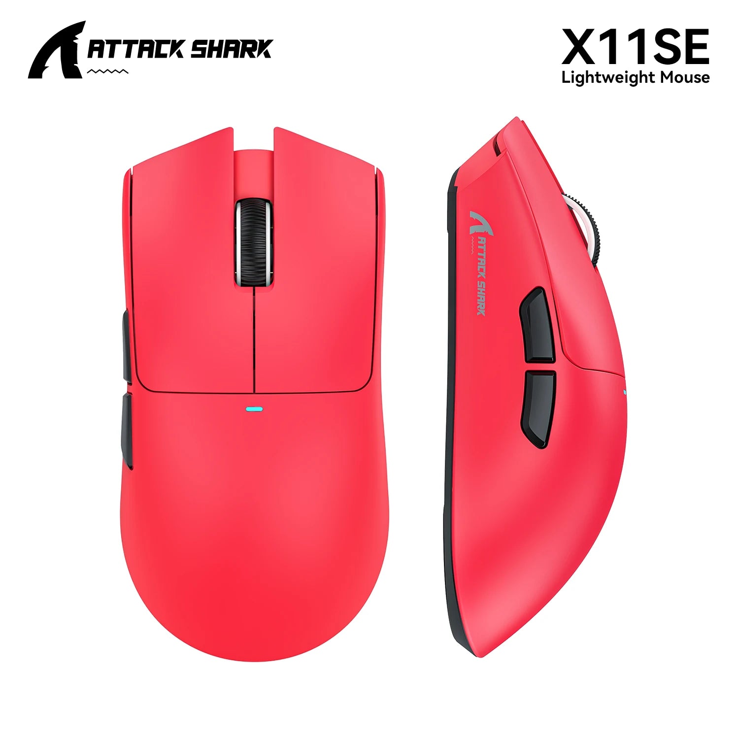 Attack Shark X11 X11se Wireless Gaming Mouse,Bluetooth Tri-Mode Connection, PixArt PAW3311,Touch Magnetic Charging Base