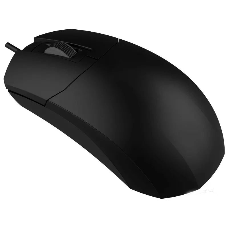 USB wired optical mouse with 1000 DPI for office or family use