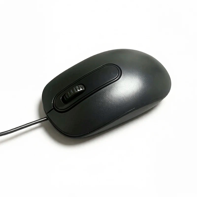 USB wired optical mouse with 1000 DPI for office or family use
